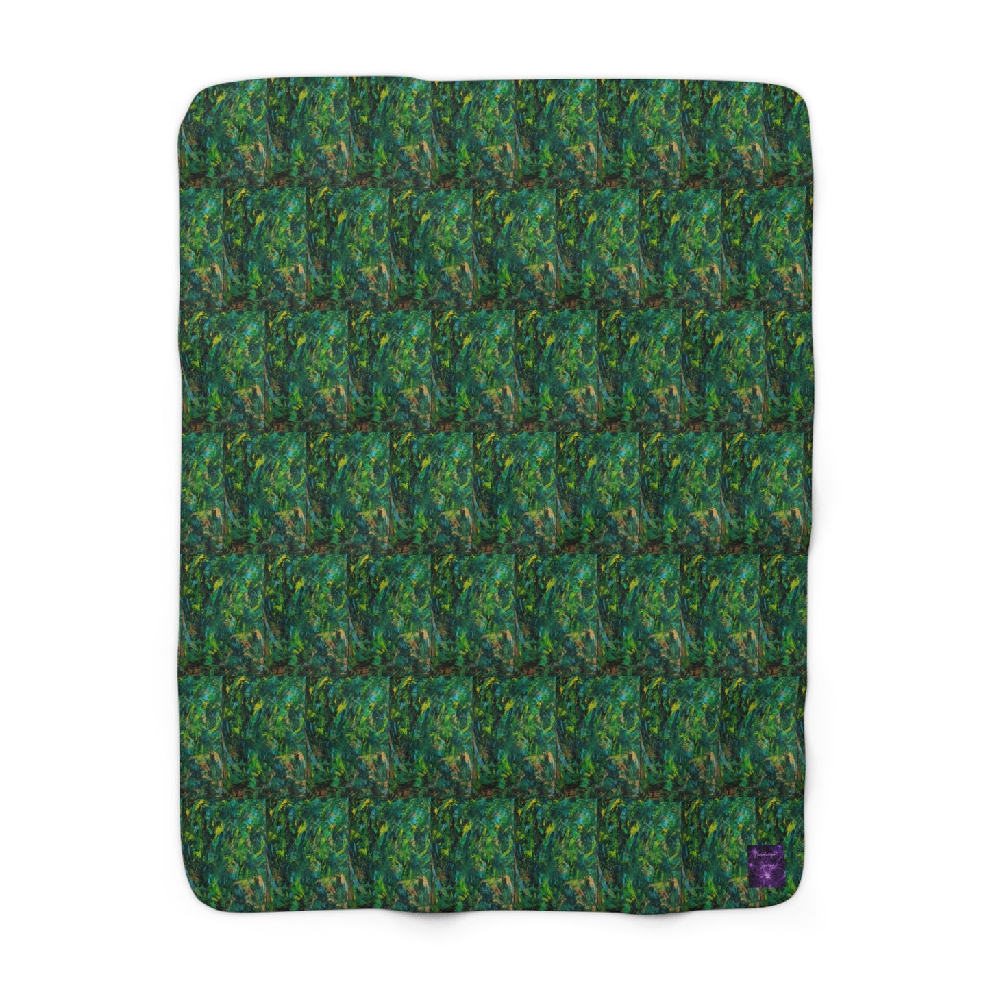 'The Woods and The Trees' by Catherine Sweet  Sherpa Fleece Blanket