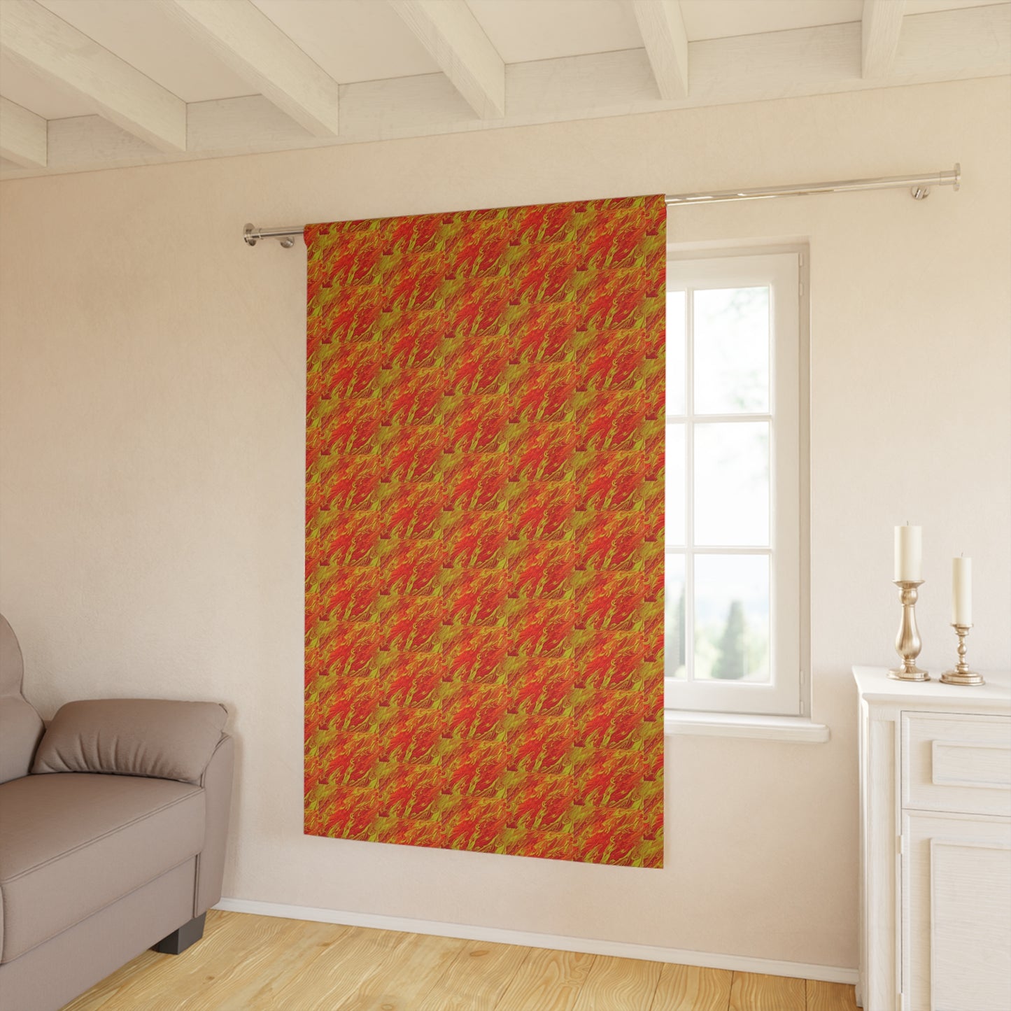 Autumn x Anum Window Curtains (1 Piece) Art A4