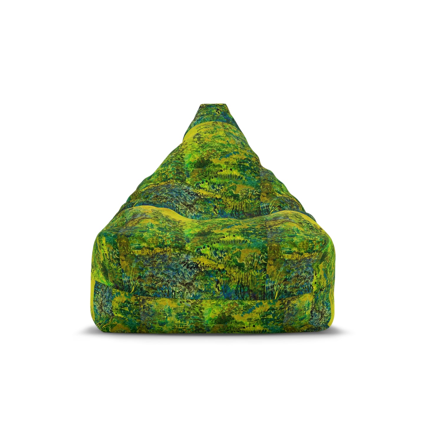 'Greens' by Julie Fejer Bean Bag Chair Cover