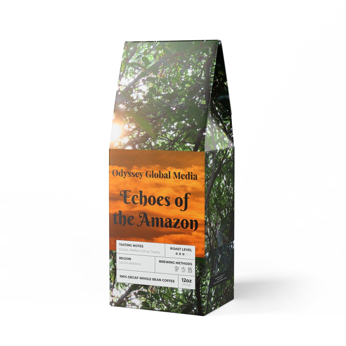 Echoes of the Amazon Trapper Peak Decaf Coffee Blend (Medium Roast)