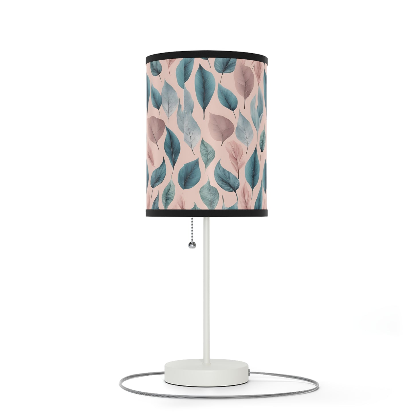 Verdant Blossom Brushstrokes Lamp on a Stand, US|CA plug