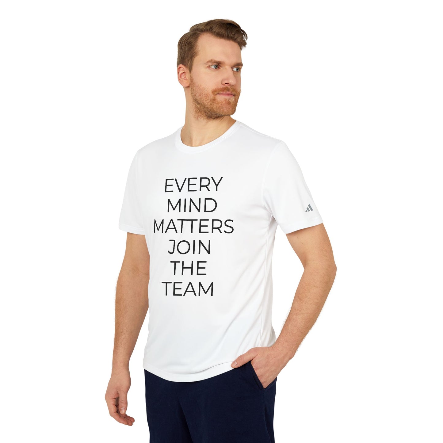 Adidas x Neurodivergent Synergy  Unisex Sport T-Shirt EVERY MIND MATTERS JOIN THE TEAM