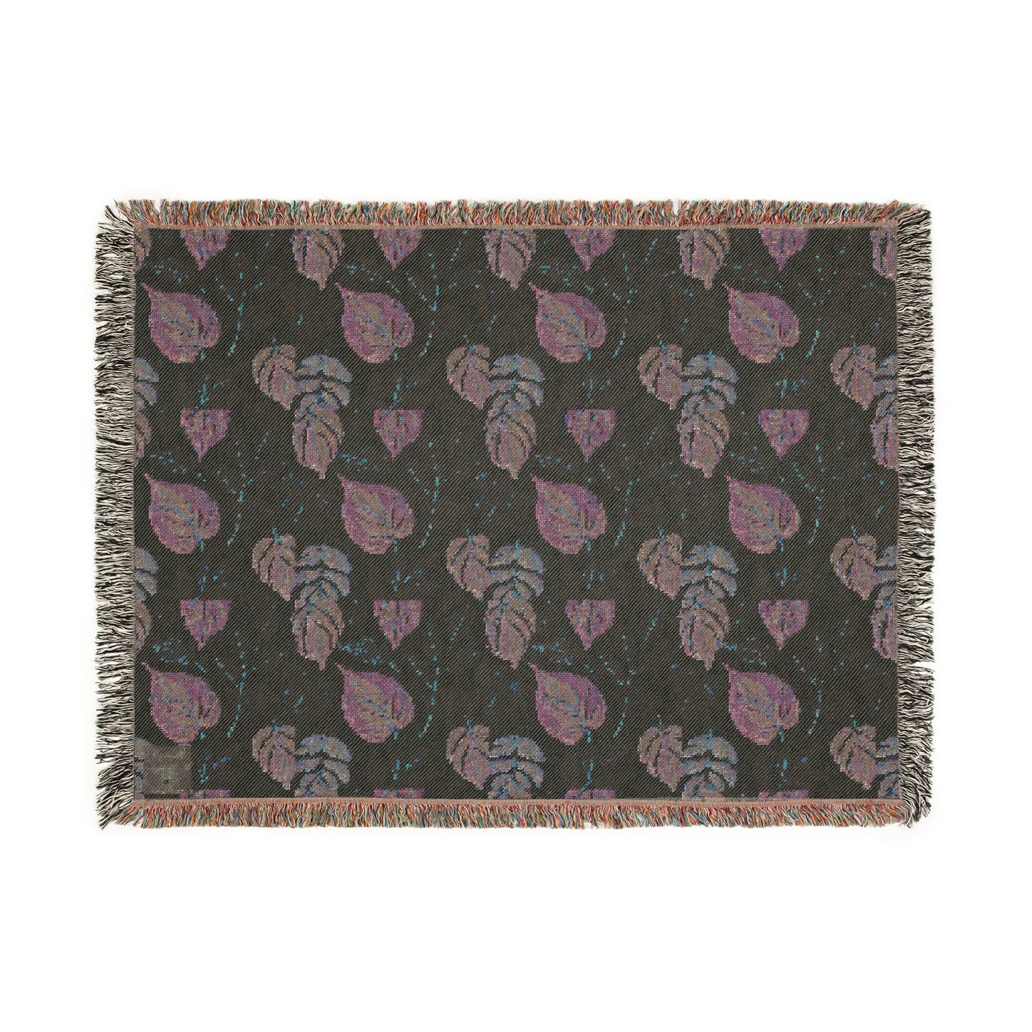 Calm Leaves 100% Cotton Cozy Blanket