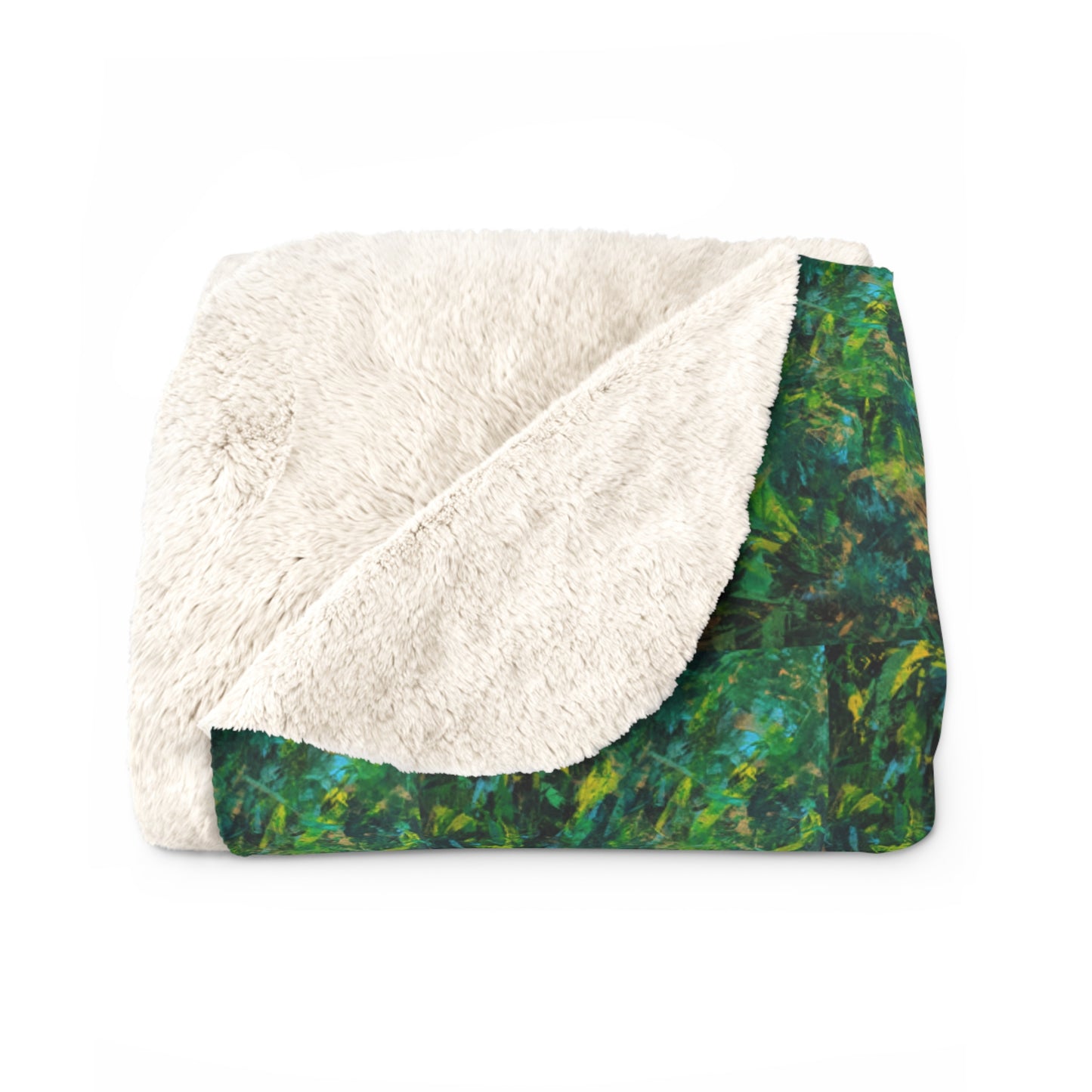 'The Woods and The Trees' by Catherine Sweet  Sherpa Fleece Blanket