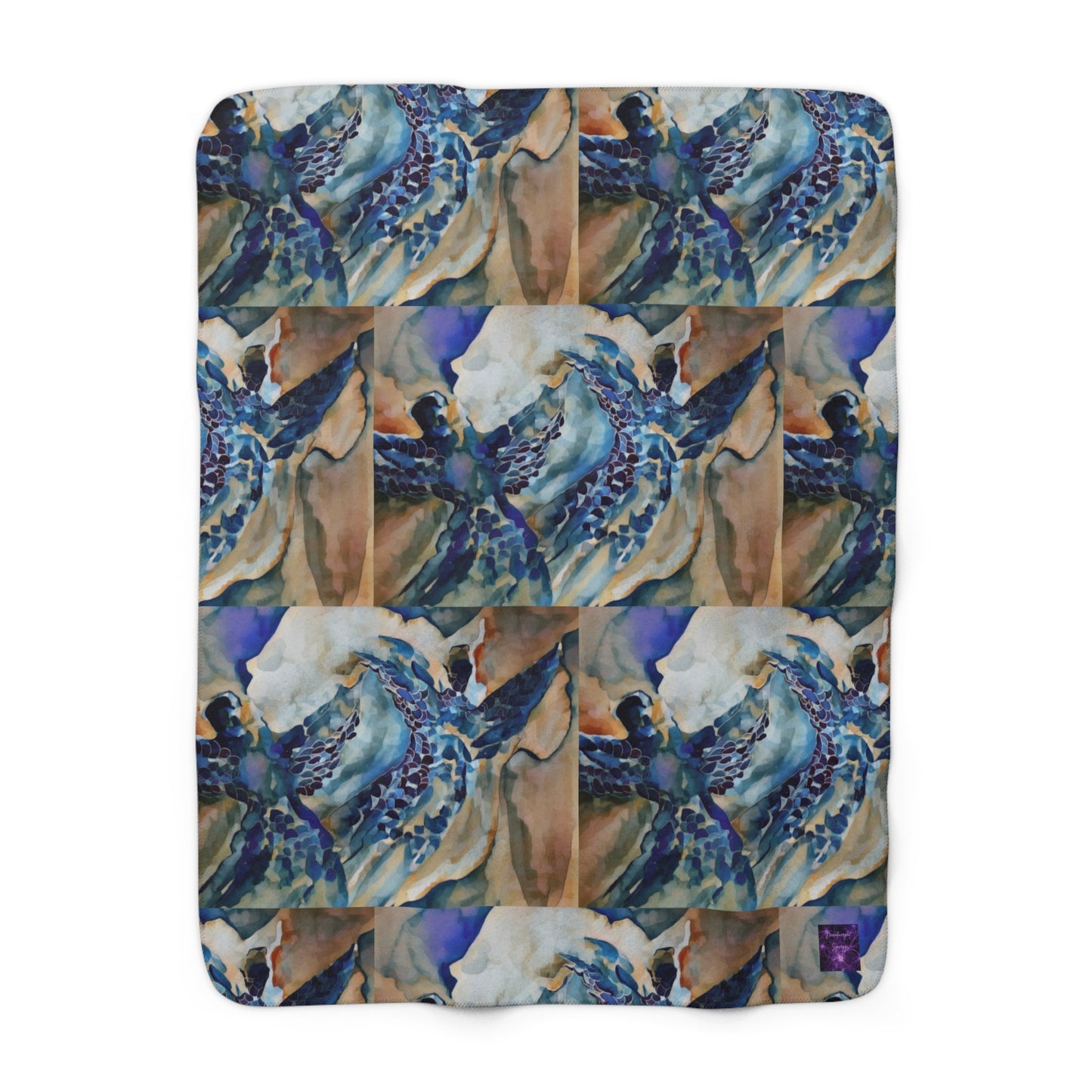 Liminal Light 1 by Helena Barbagelata Sherpa Fleece Blanket