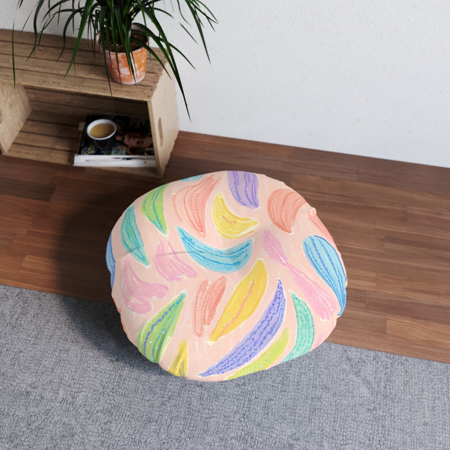 Pastels Tufted Floor Pillow