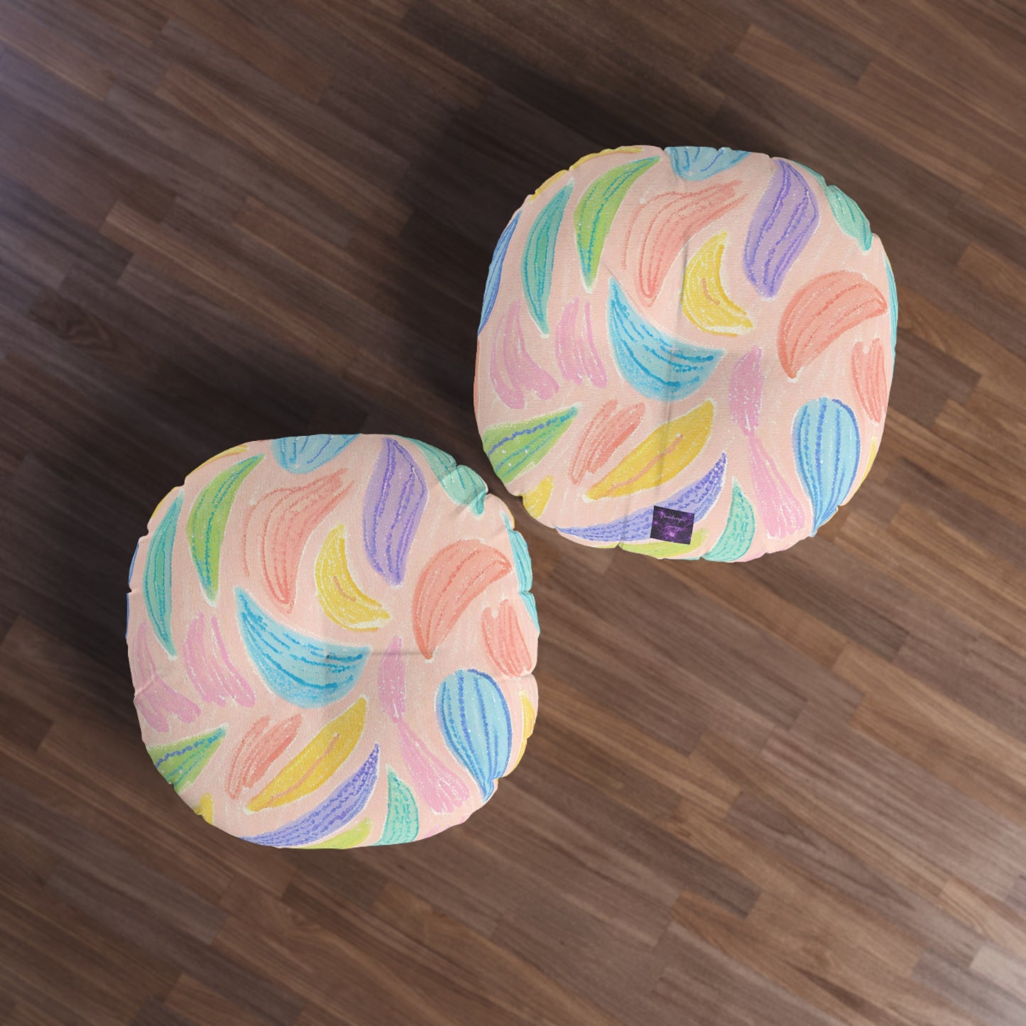 Pastels Tufted Floor Pillow