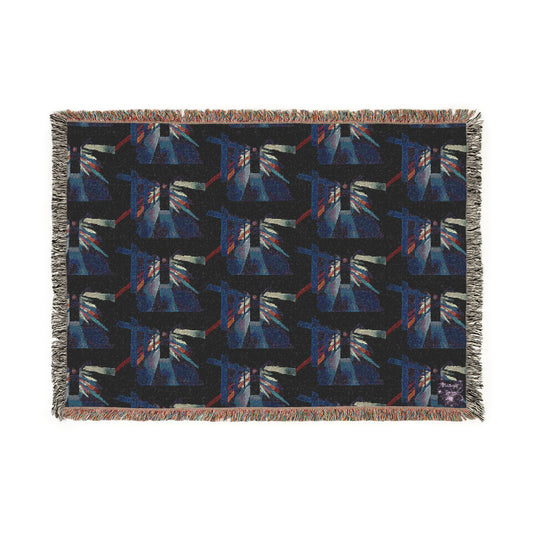 'The Corridor' by Sarah Pooley  100% Cotton Cozy Blanket