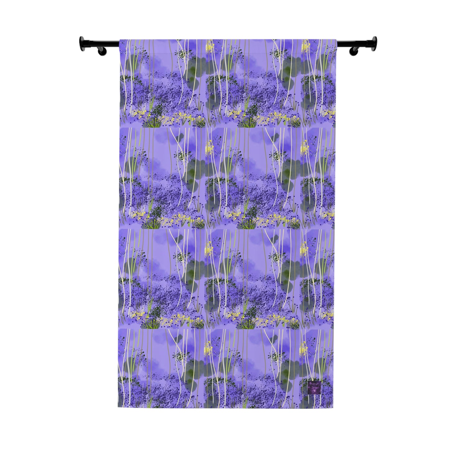 'Bluebell' by Julie Fejer Window Curtains (1 Piece)