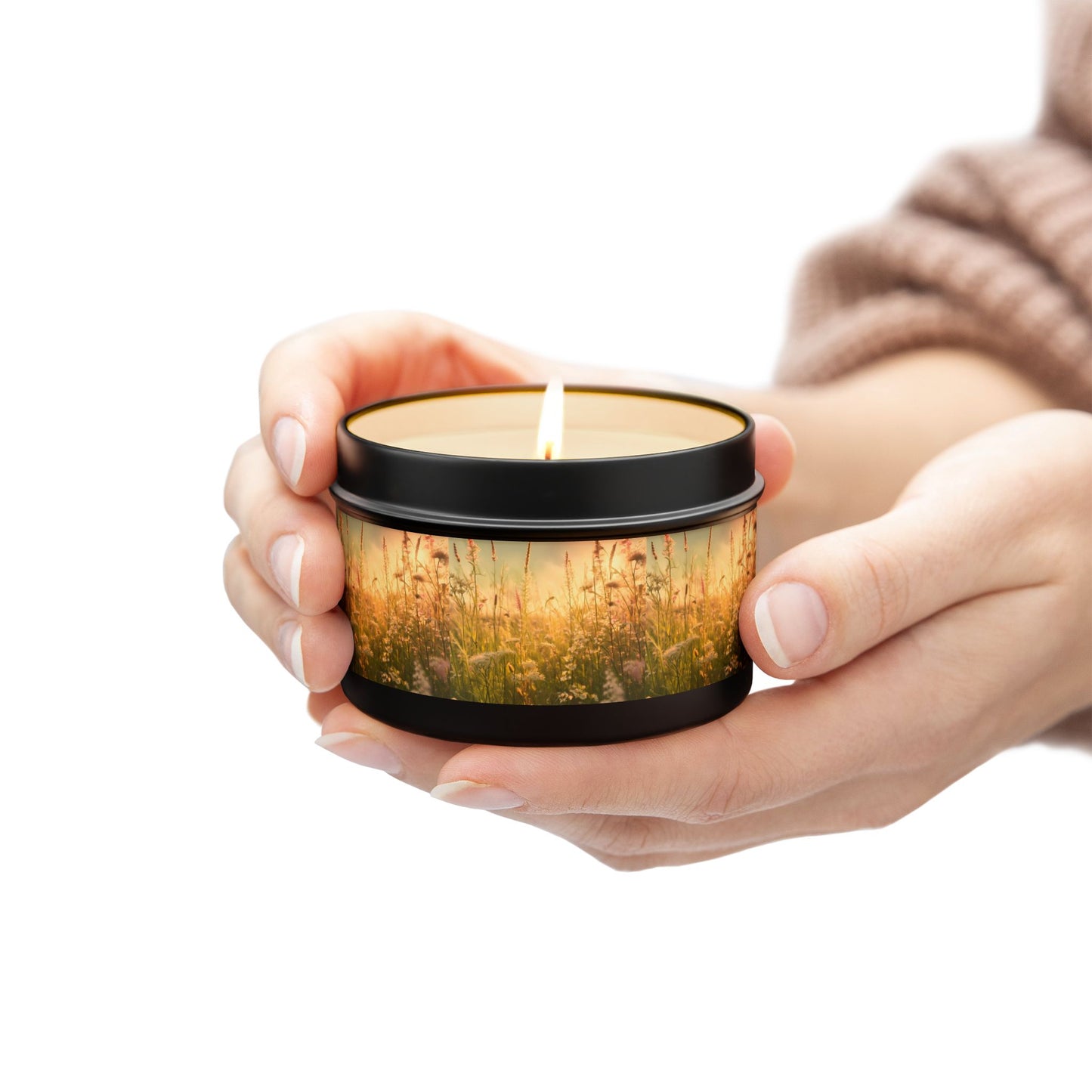 Meadow Tin Candles