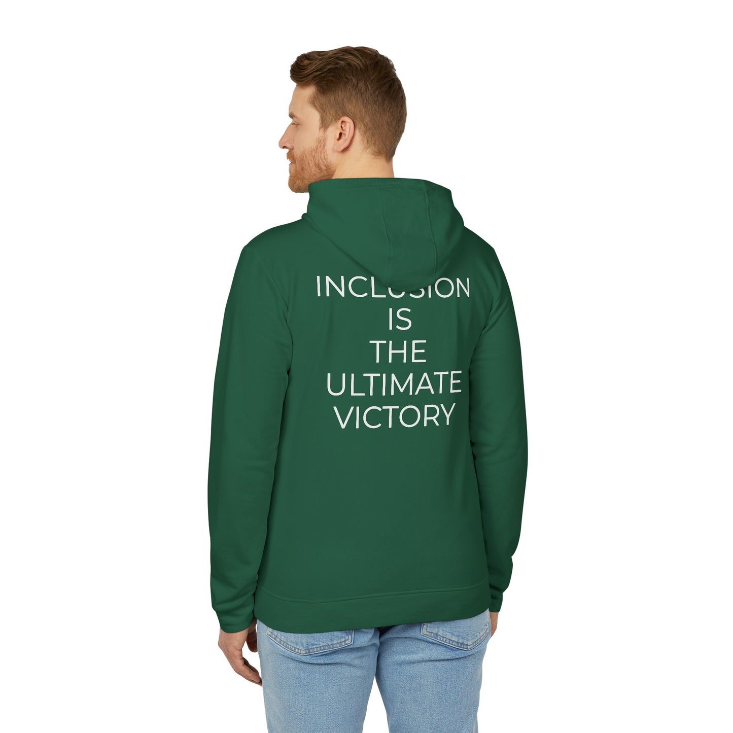 Adidas x Neurodivergent Synergy Unisex Fleece Hoodie - Inclusion is the Ultimate Victory