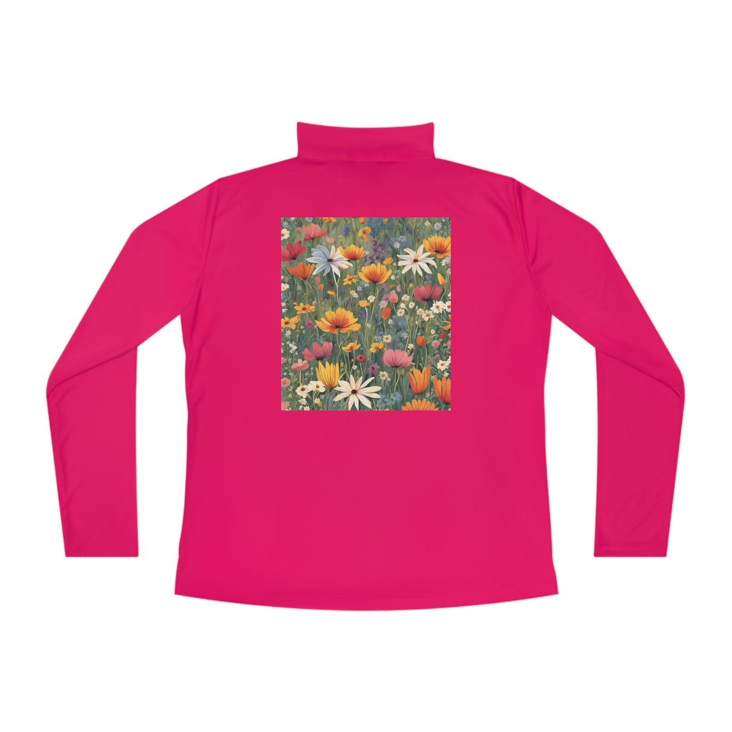 Wildflower Neuroaesthetic Ladies Quarter-Zip Pullover