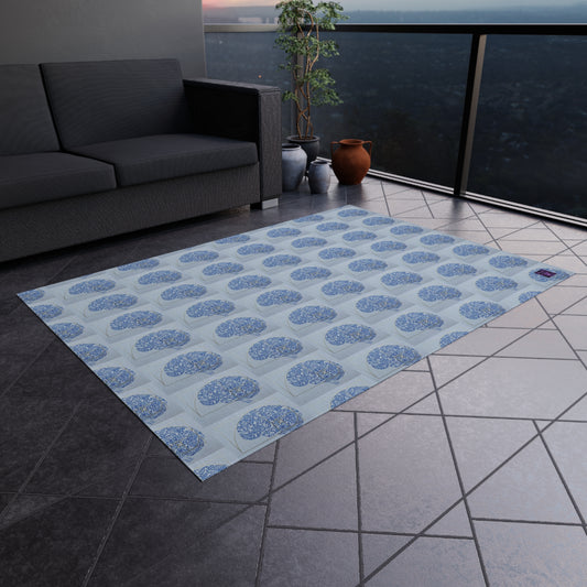 'Beautiful Mind' by Nagihan Seymour Outdoor Rug