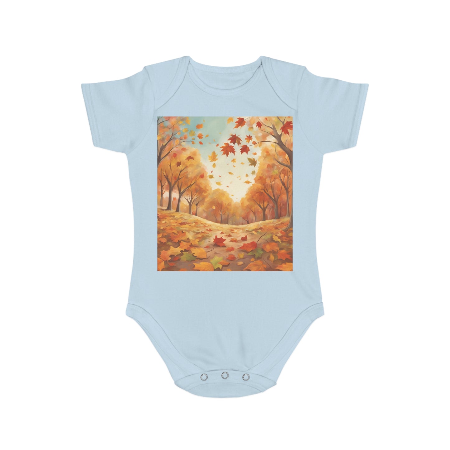 Autumn x Anum Short Sleeve Baby Bodysuit