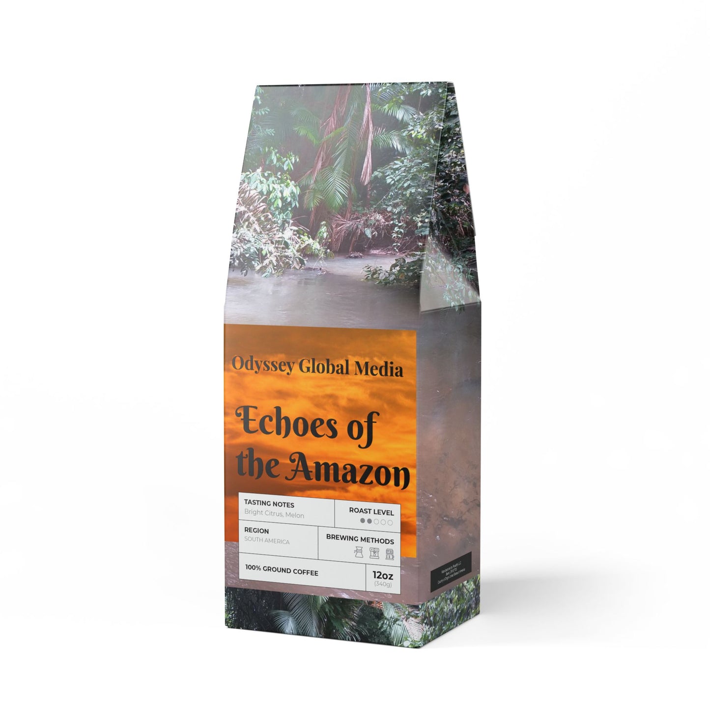 Echoes of the Amazon Colombia Single Origin Coffee (Light-Medium Roast)