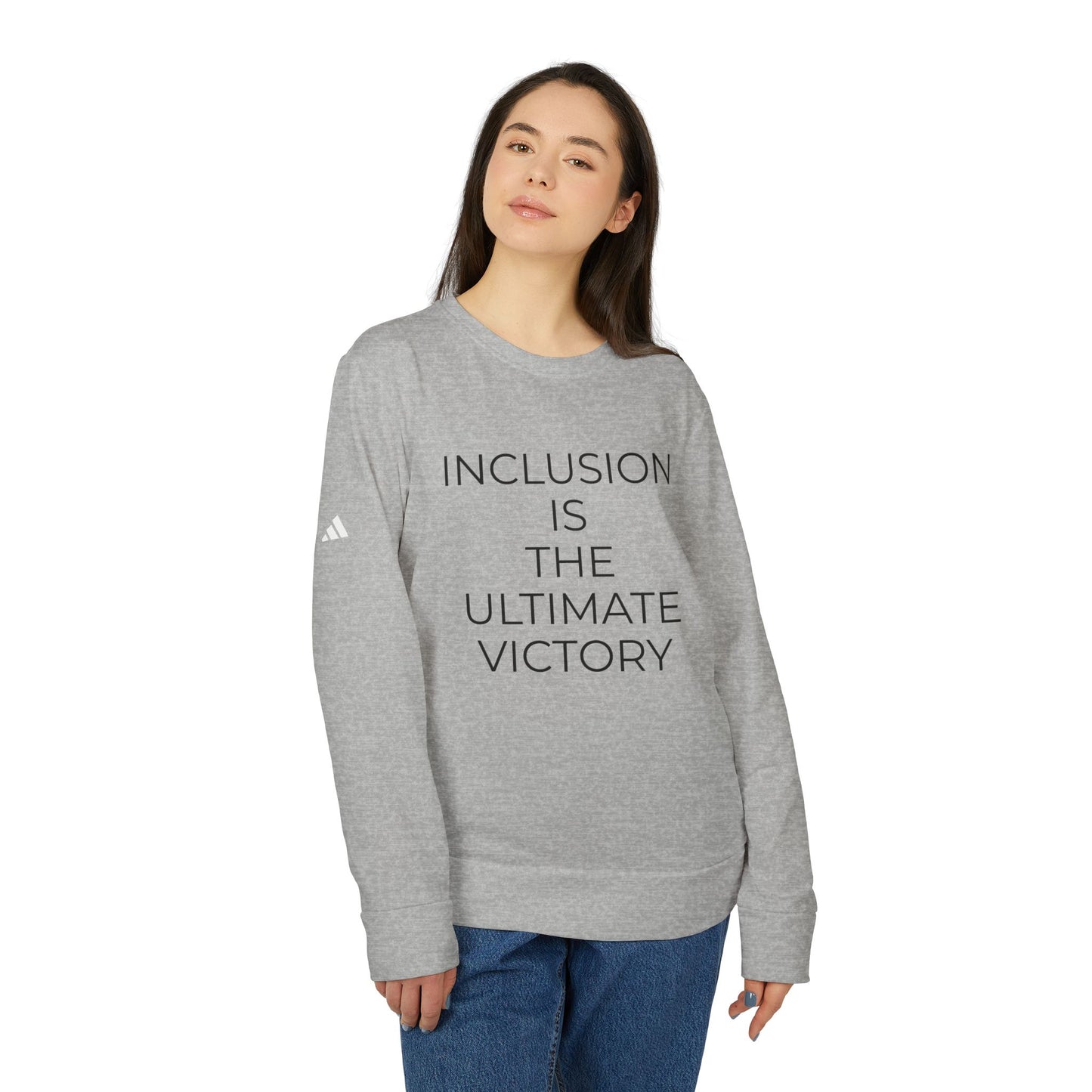 Adidas x Neurodivergent Synergy Unisex Crewneck Sweatshirt - Inclusion is the Ultimate Victory