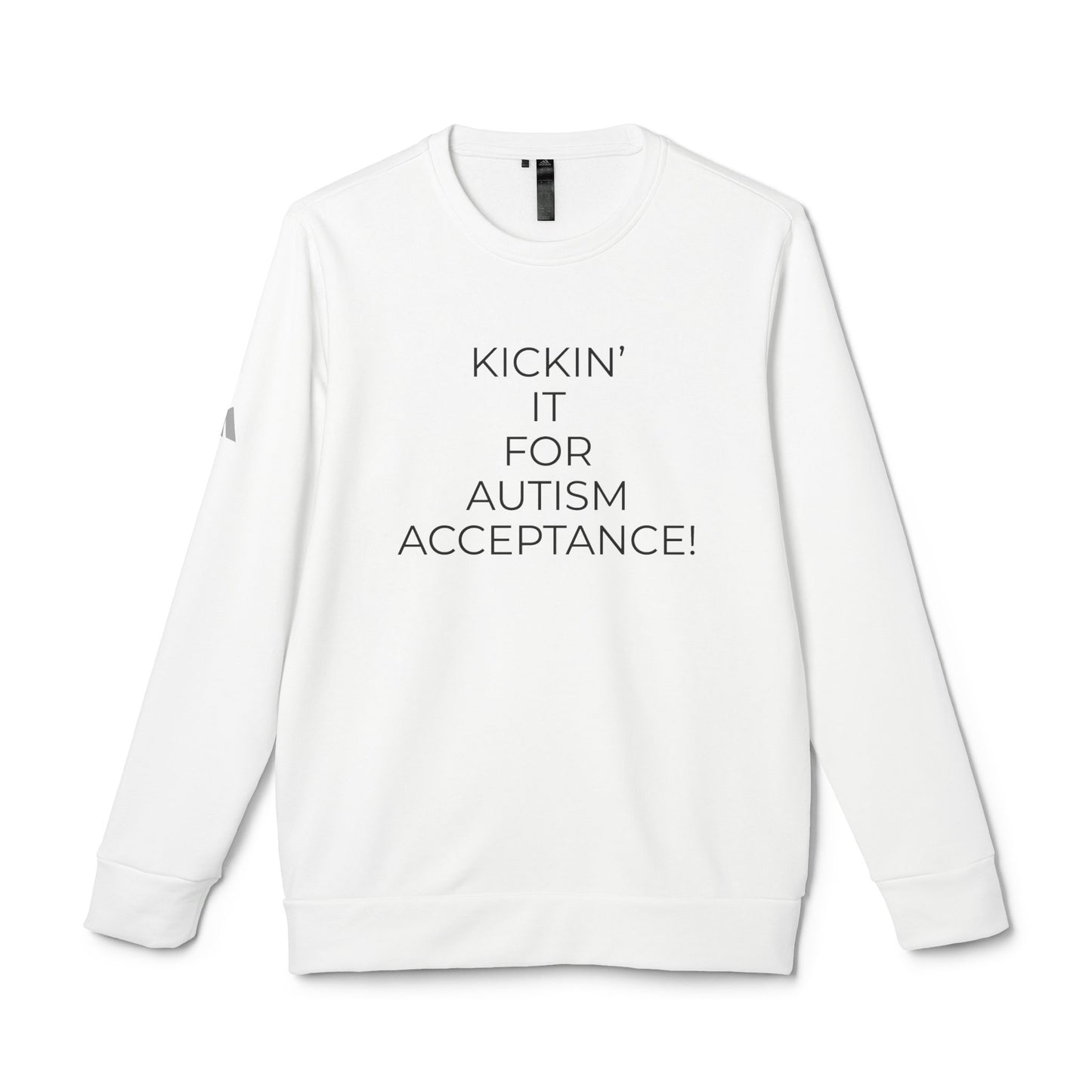 Adidas x Neurodivergent Synergy Unisex Crewneck Sweatshirt - KICKIN’ IT FOR AUTISM ACCEPTANCE!