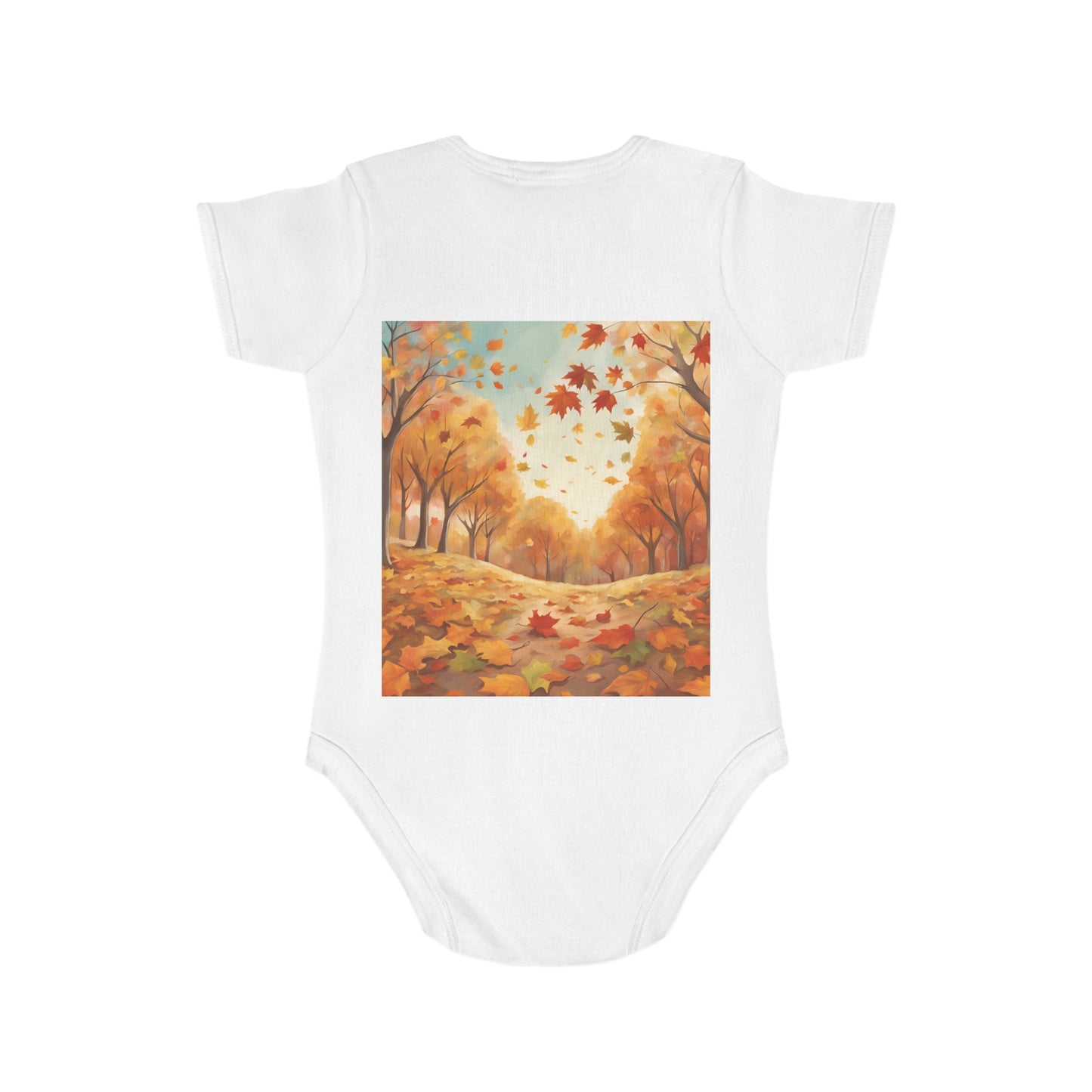 Autumn x Anum Short Sleeve Baby Bodysuit