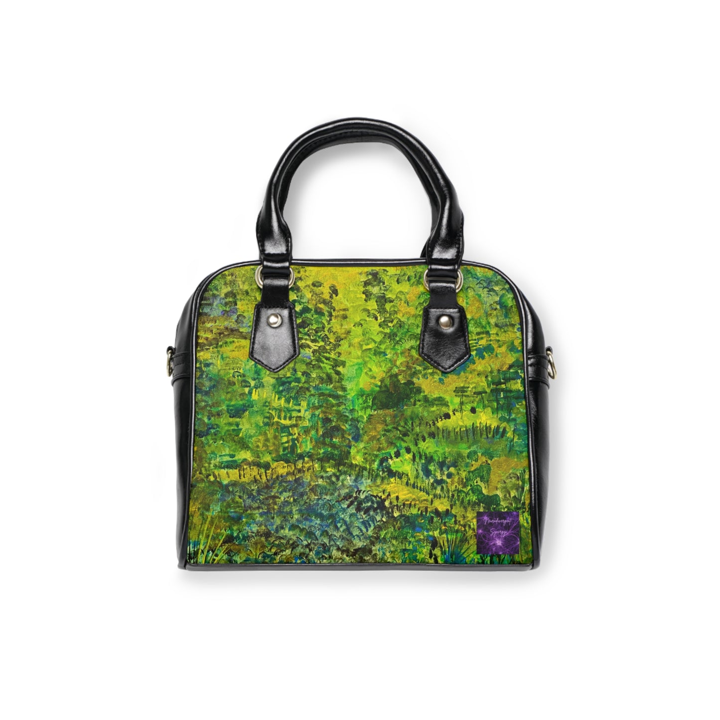 'Greens' by Julie Fejer Hand Bag